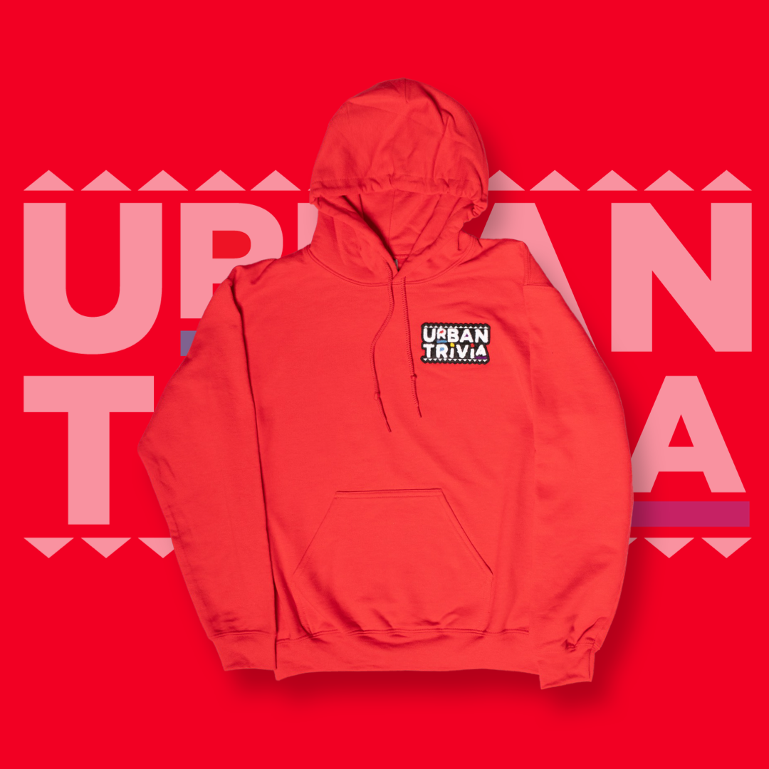 Logo Badge Hoodie - Red