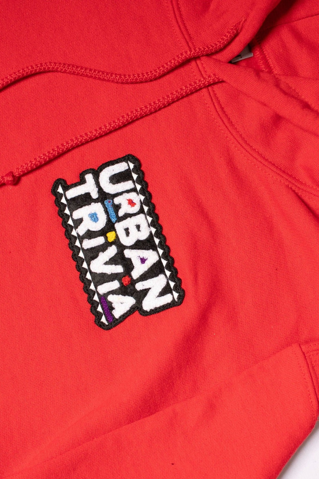 Logo Badge Hoodie - Red