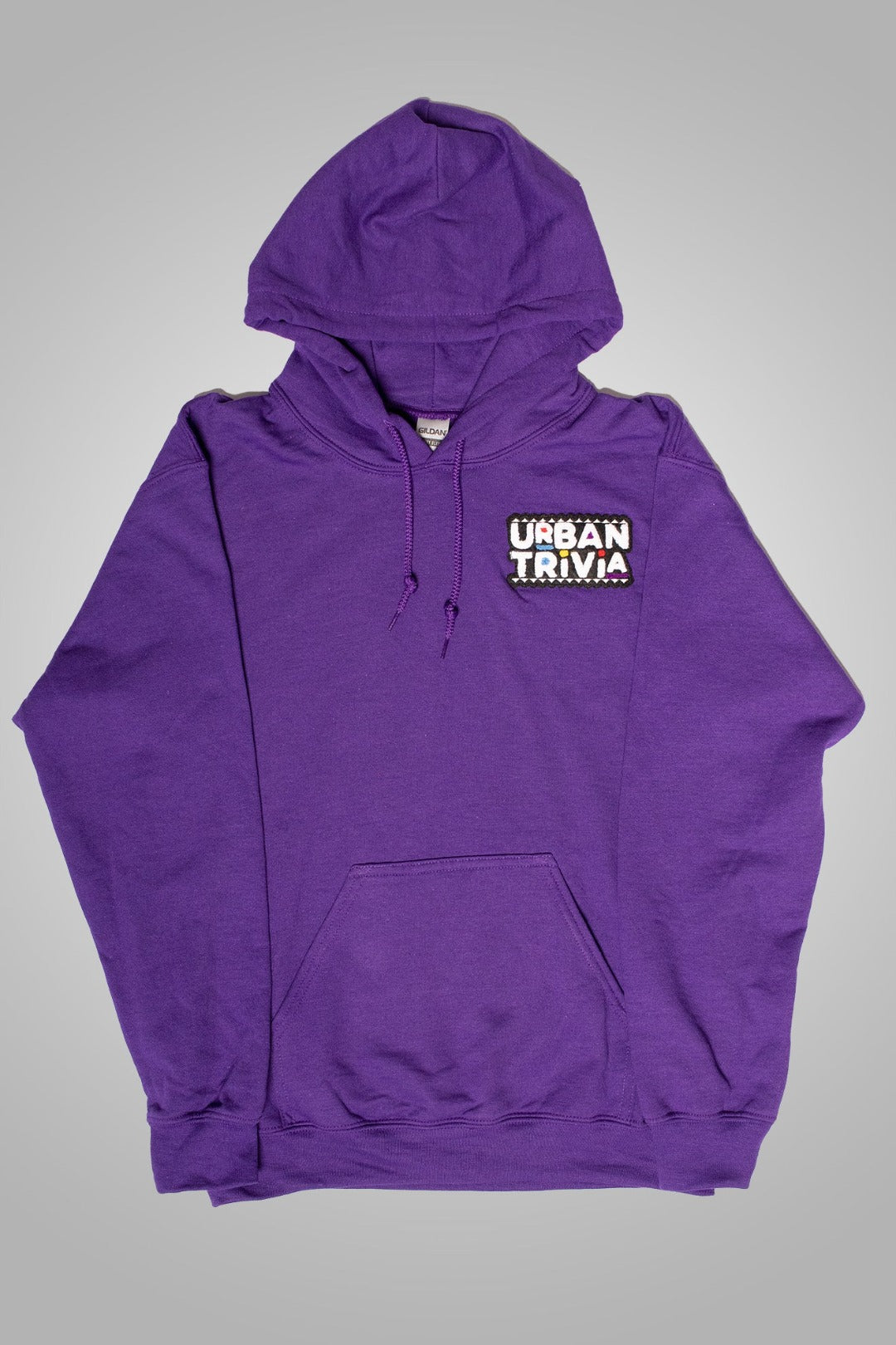 Logo Badge Hoodie - Purple