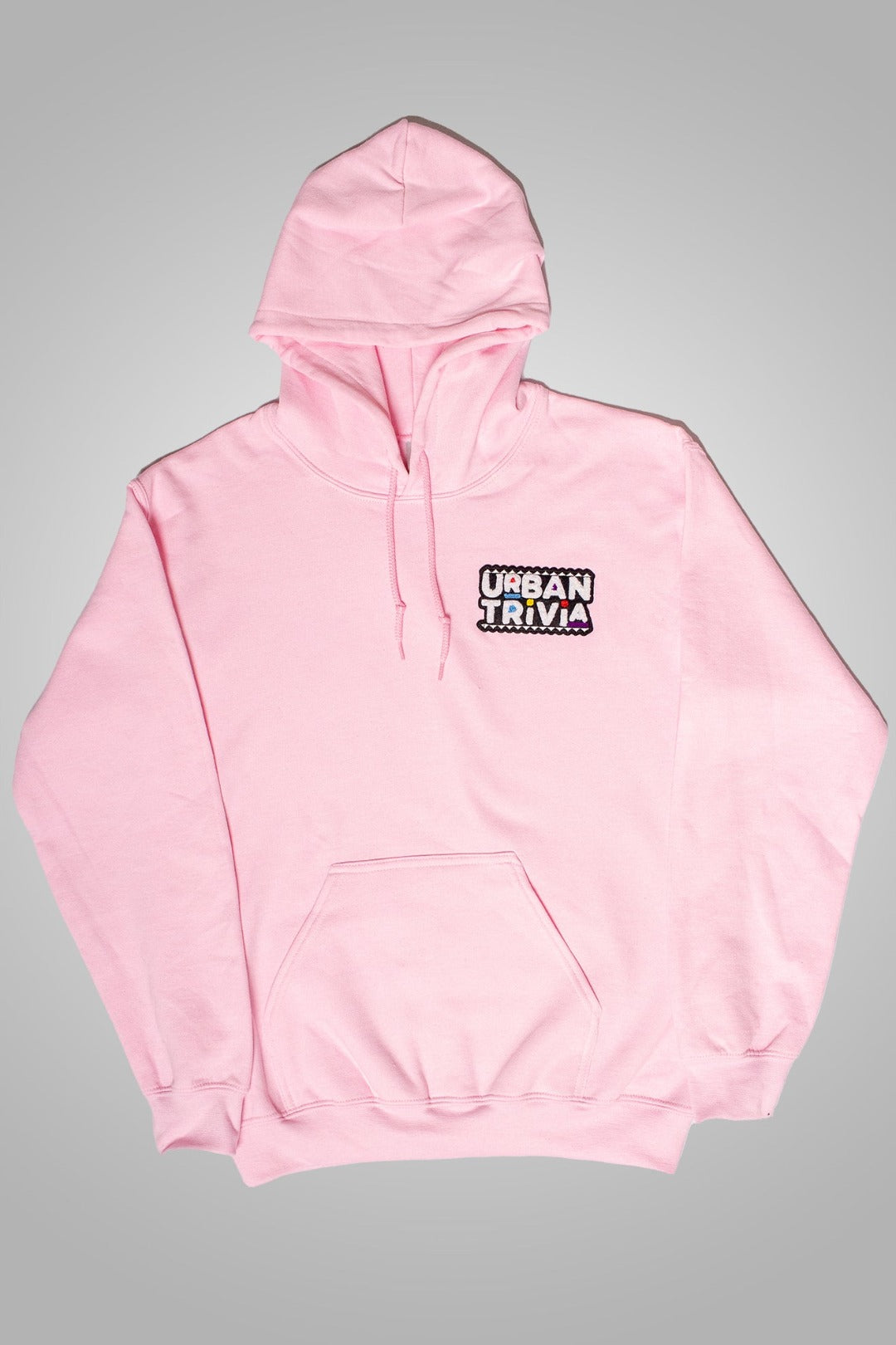 Logo Badge Hoodie - Pink