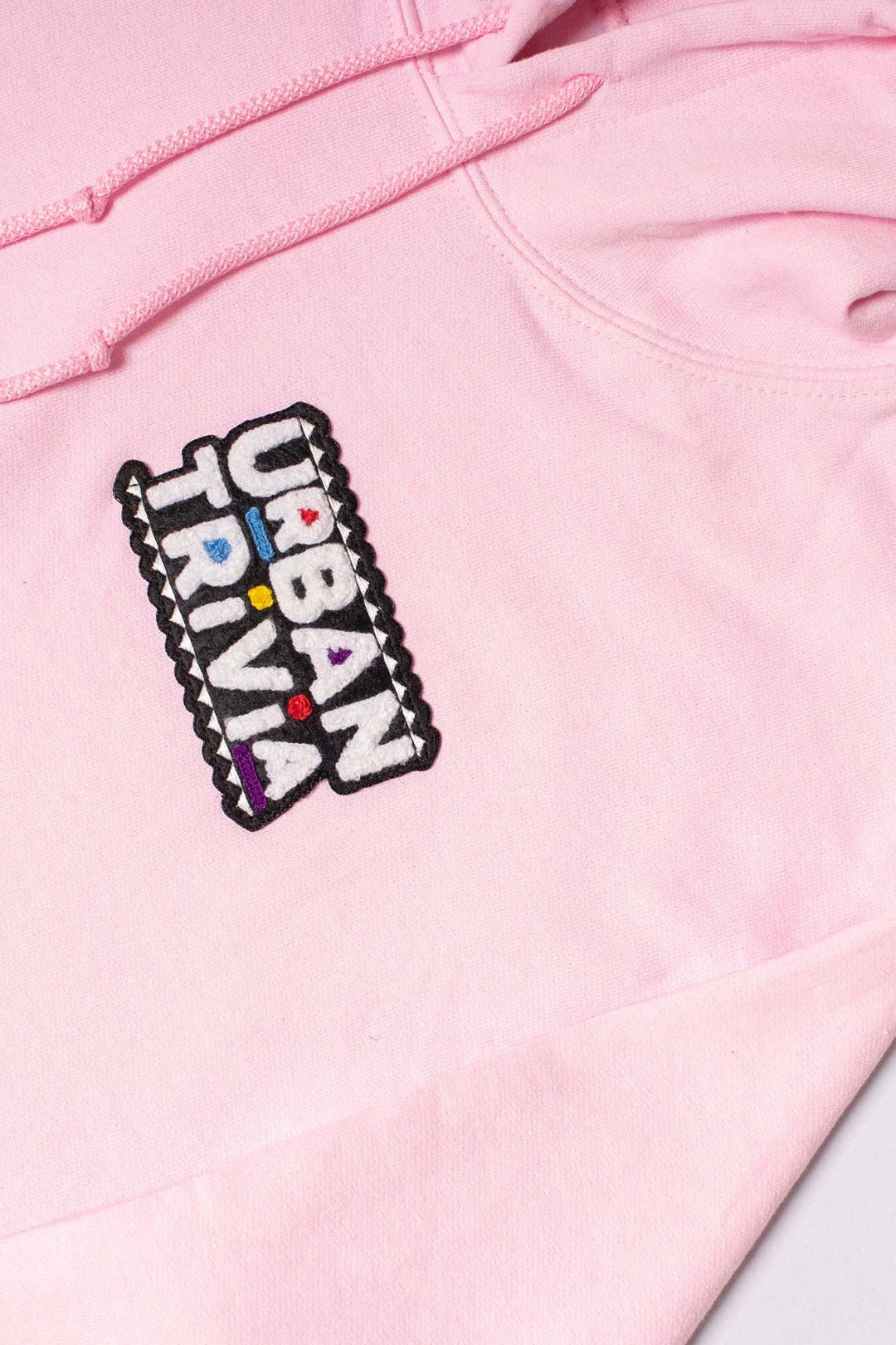 Logo Badge Hoodie - Pink