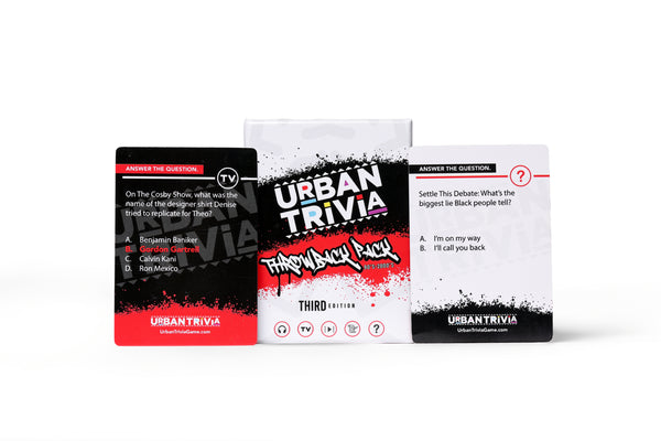 Urban Trivia 3rd Edition: Throwback Pack