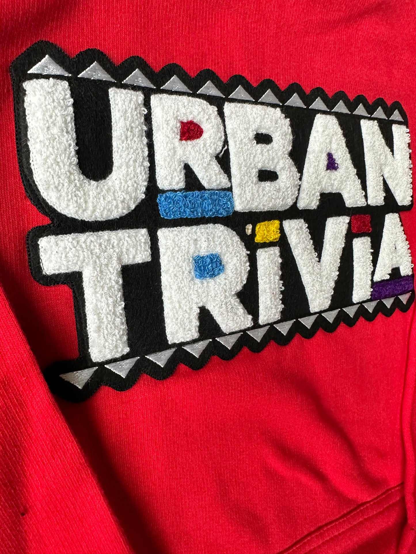 Urban Trivia Big Logo Hoodie - Red