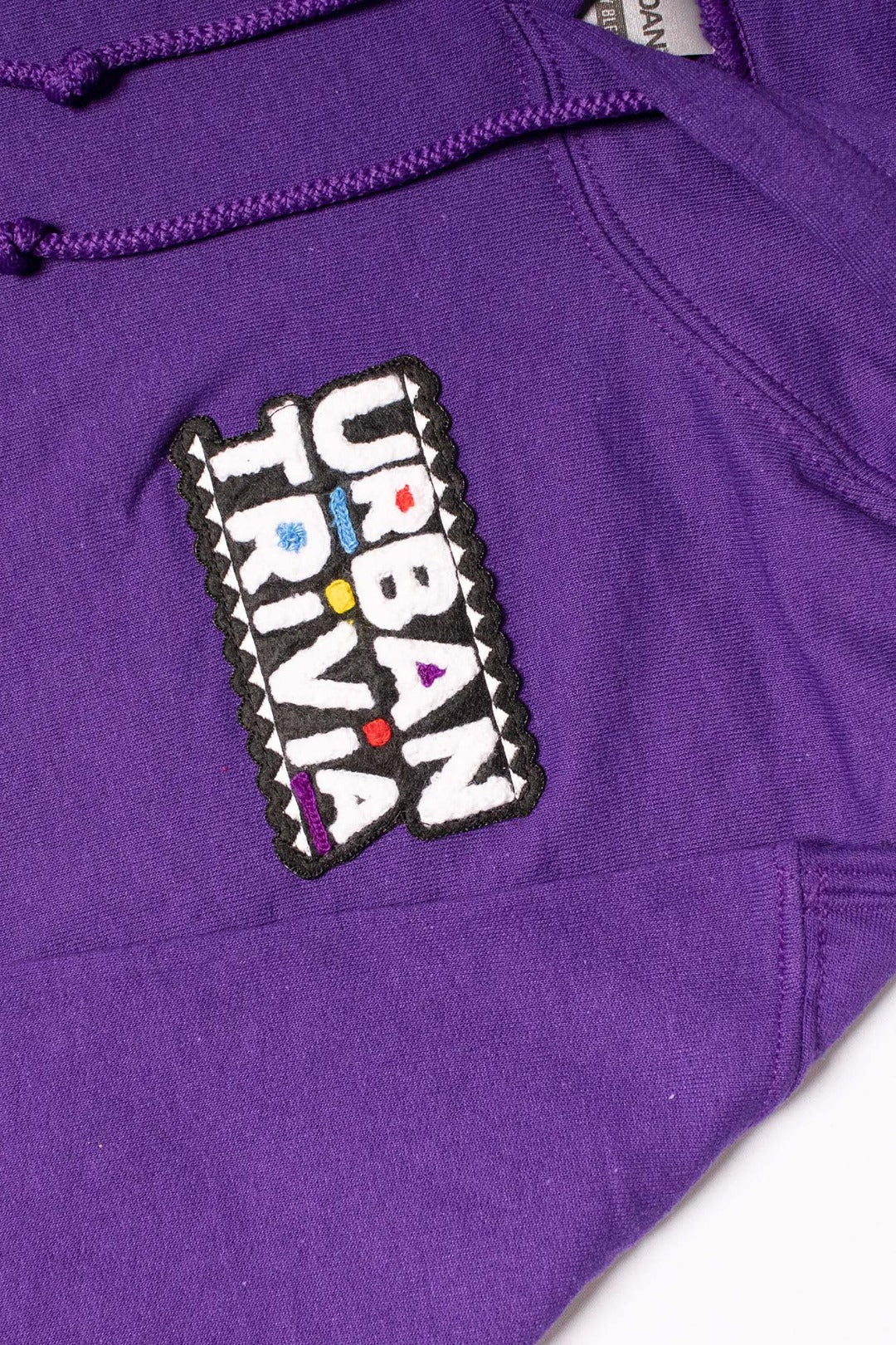 Logo Badge Hoodie - Purple